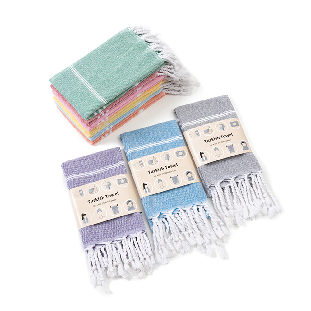 Home Textiles Face Towel - 2팩 40x100CM 가정용 수건용 터키 면화