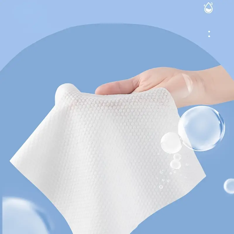 100 카운트 일회용 두꺼운 100% 코튼 페이스 타올 - Home Textiles Face Towel 리뷰 및 가격