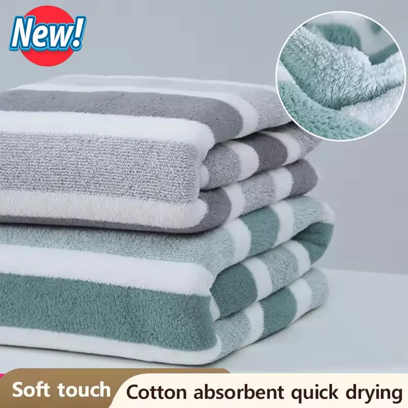 2026년 신제품 1개입 스트라이프 페이스 타월, 두껍 - Home Textiles Face Towel 리뷰 및 가격