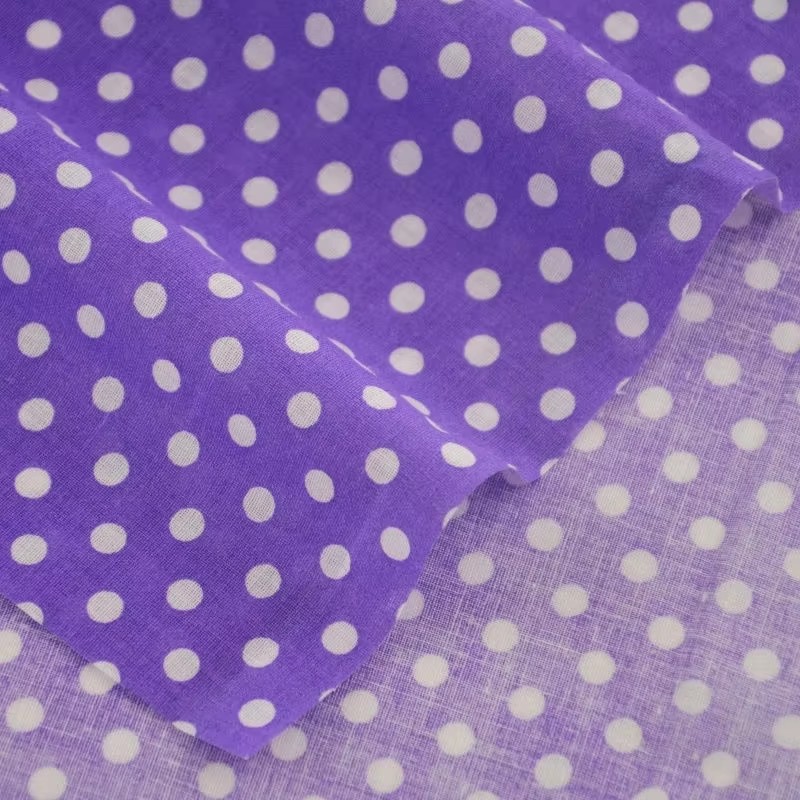 50X150CM 화이트 오렌지 폴카 도트 인쇄 코튼 원 - Home Textiles Usa 리뷰 및 가격
