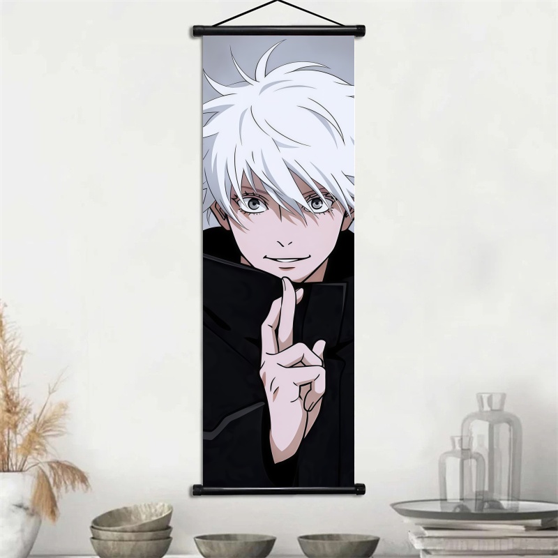 주술회센 고죠 사토루 & 게토 슈구루 애니메이션 아트  - Home Textile 리뷰 및 가격