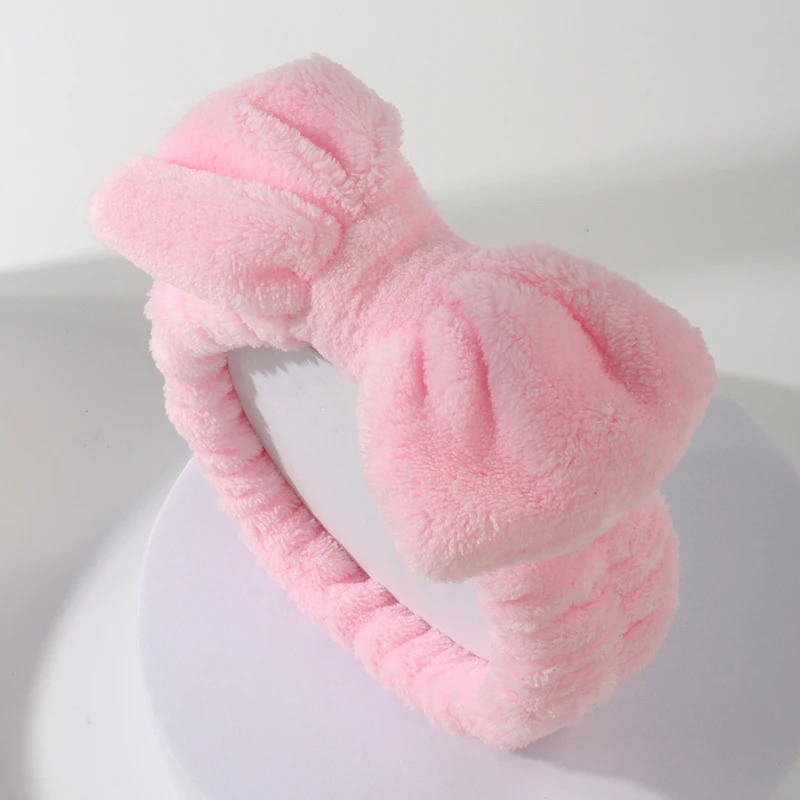 리본 헤어밴드 손목밴드 세트 타월 탄력 부드러운 세안  - Home Textiles Face Towel 리뷰 및 가격