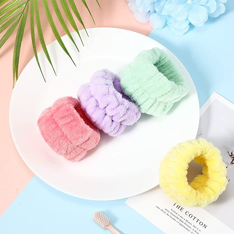 2PCS 재사용 가능한 스파 손목 워시밴드 부드러운 마 - Home Textiles Face Towel 리뷰 및 가격