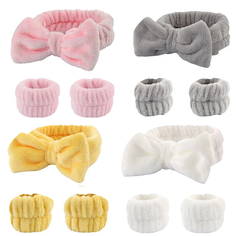 2PCS 재사용 가능한 스파 손목 워시 밴드 부드러운  - Home Textiles Face Towel 리뷰 및 가격