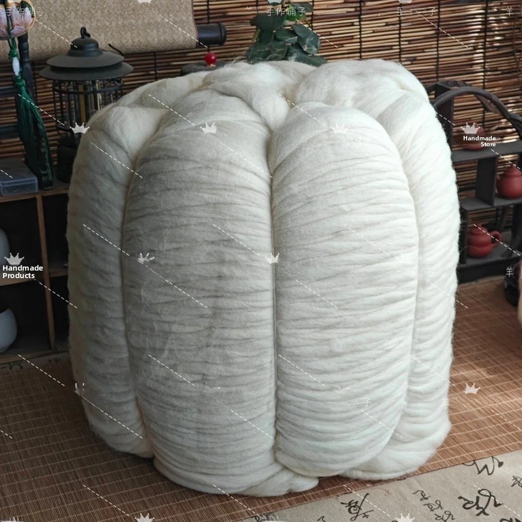 수제 양모 펠트 베이스, 양모 스트립 DIY 충전재,  - Home Textiles Usa 리뷰 및 가격