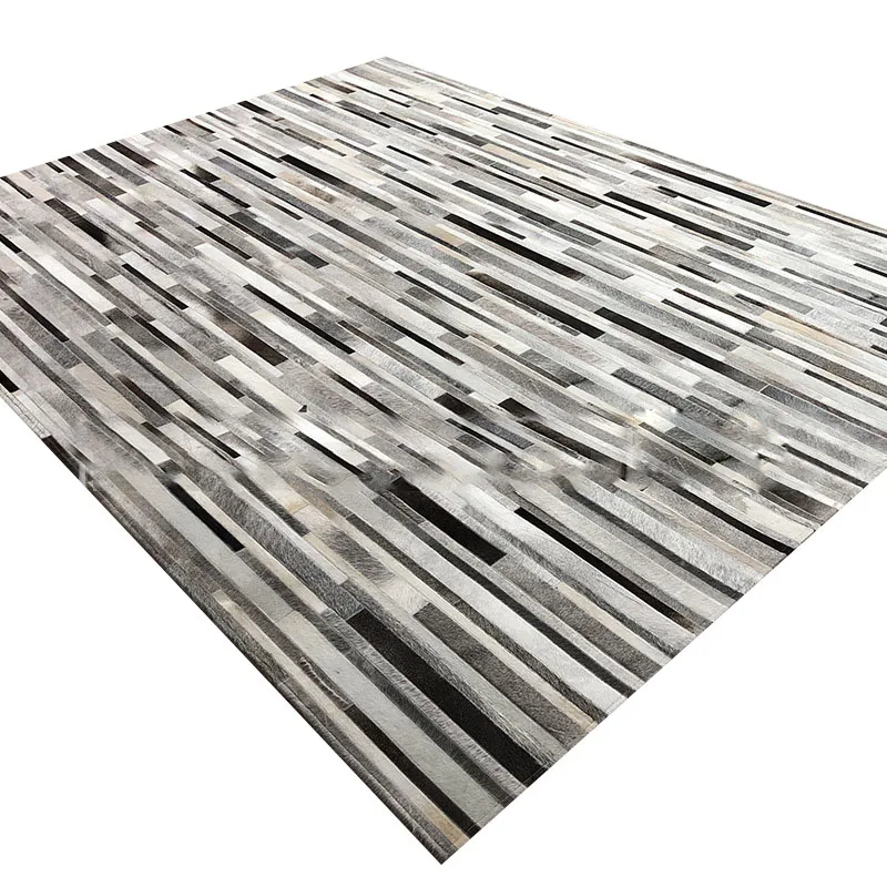 2026년 수입 천연 소가죽 패치워크 그레이 카펫 (가 - Home Textiles Importers In Usa 리뷰 및 가격