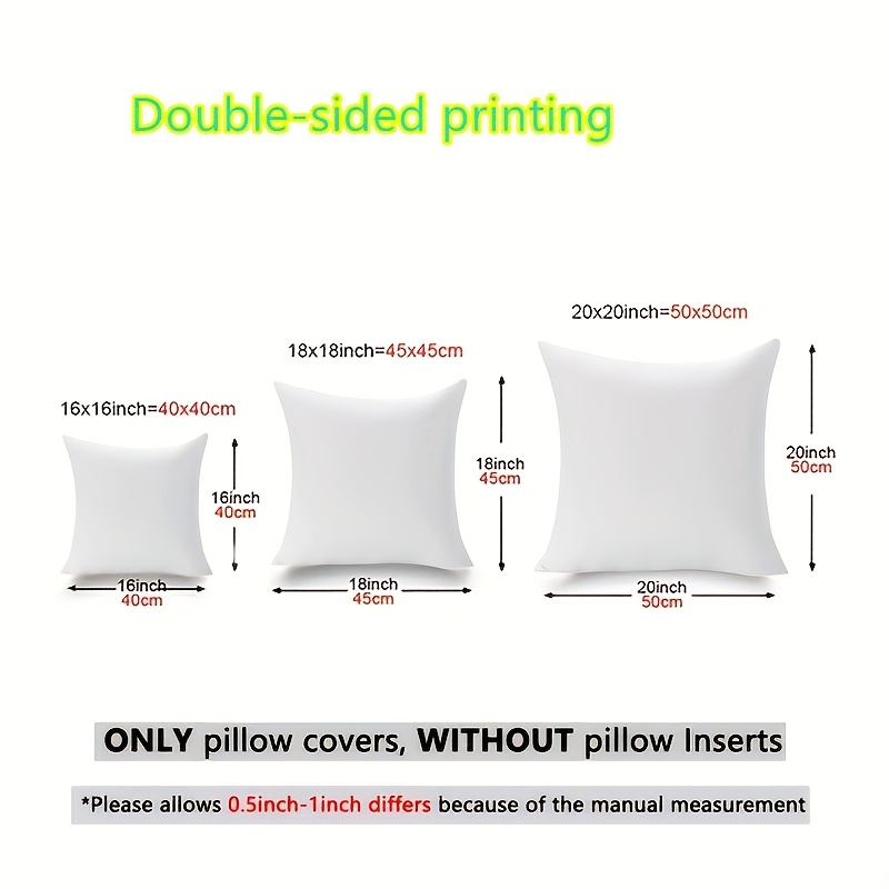 크리스마스 테마의 18x18인치 베개 커버 2개 세트, - Pillow Insert 18X18 리뷰 및 가격